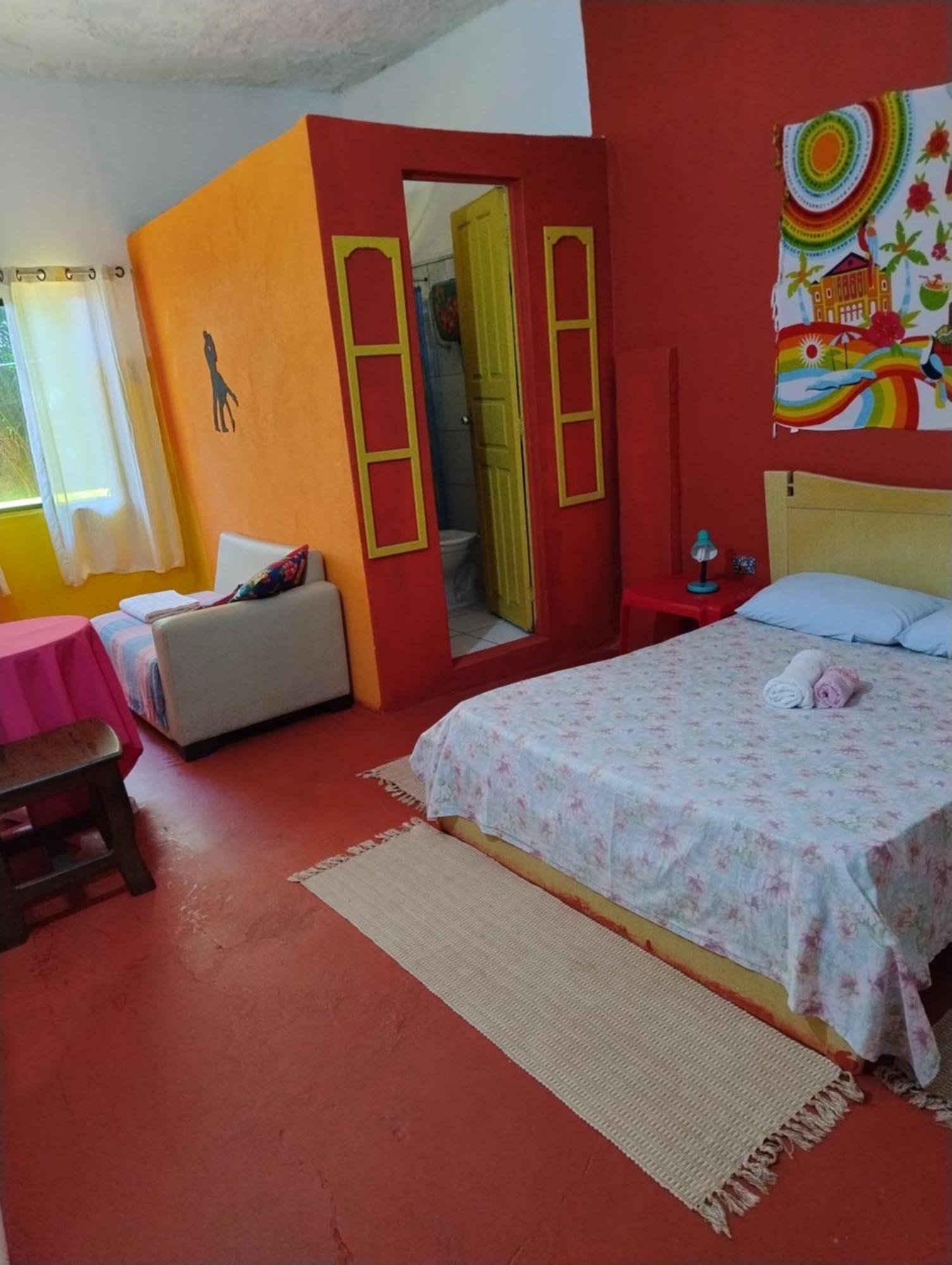 Perto Do Aeroporto De Salvador - Dona Pitanga Hostel 劳鲁-迪弗雷塔斯 外观 照片